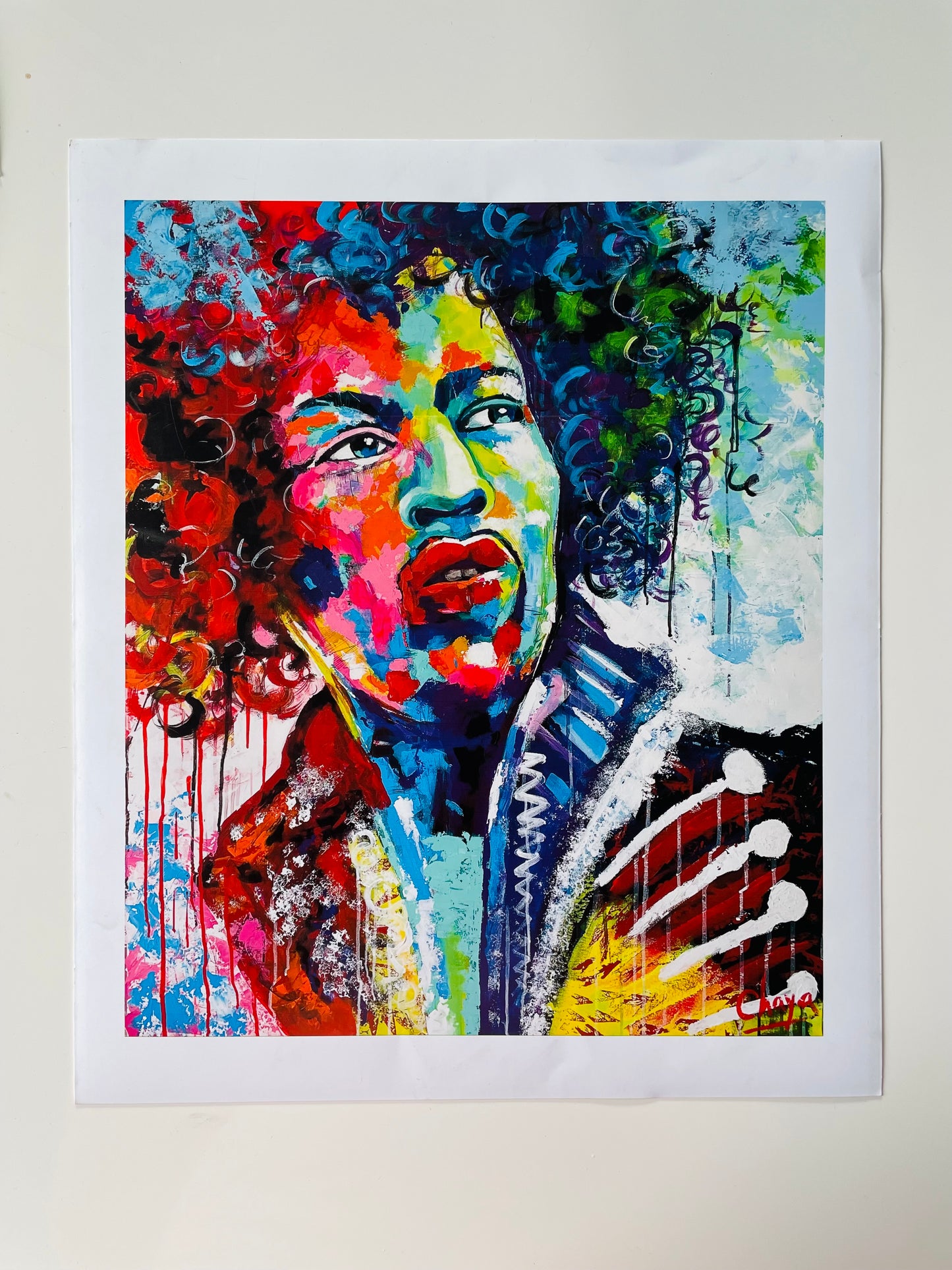 "JIMI"  Fine Art Print