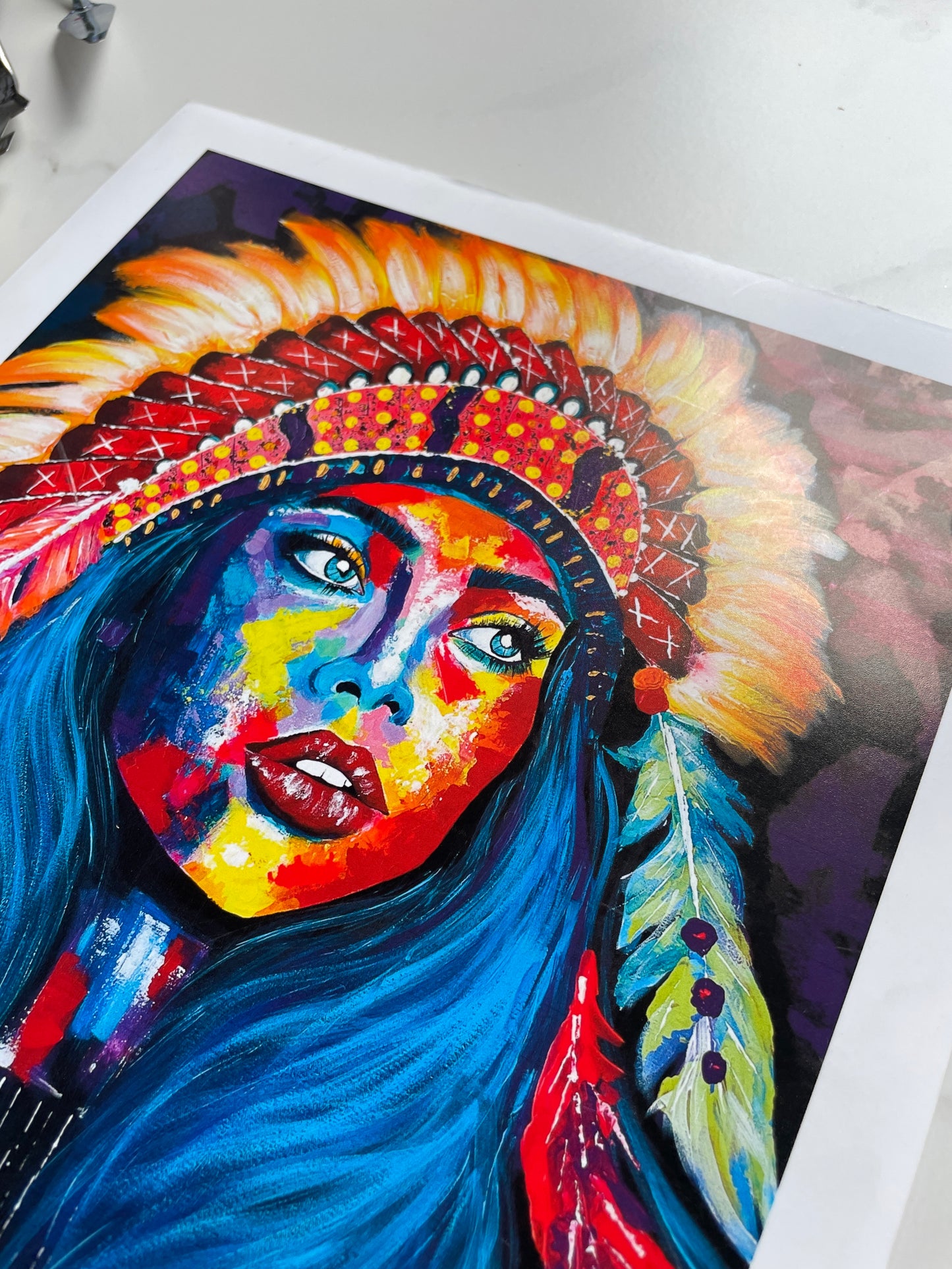 "Native Girl" Fine Art Print